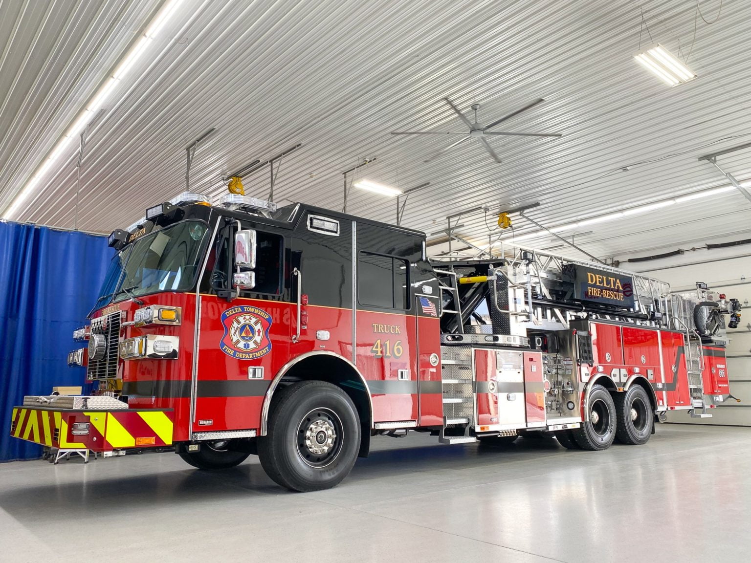 SLR 75 Atoka Fire Department TN Sutphen Corporation Fire Apparatus