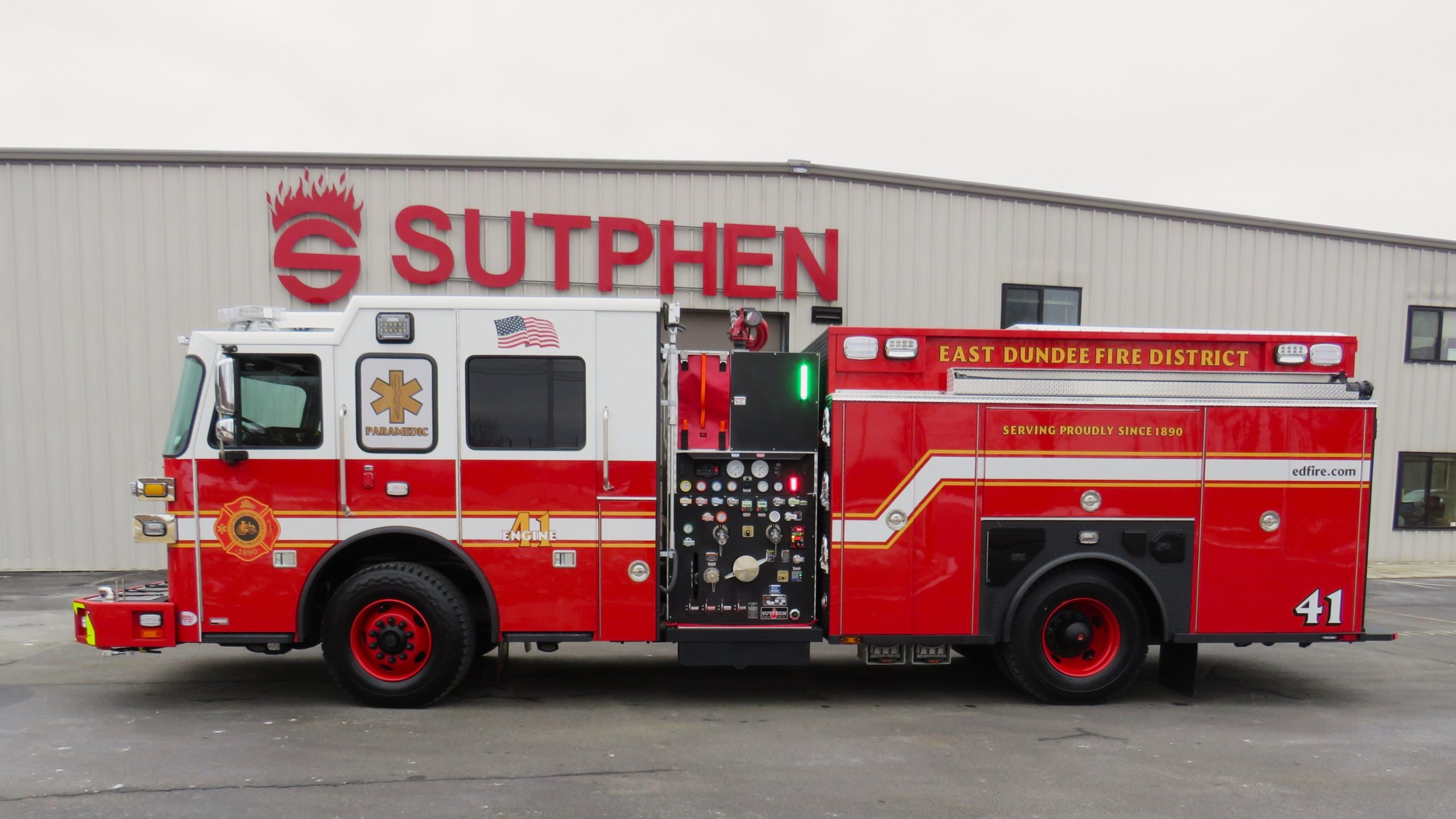 East Dundee Fire Department, IL - Driver Side