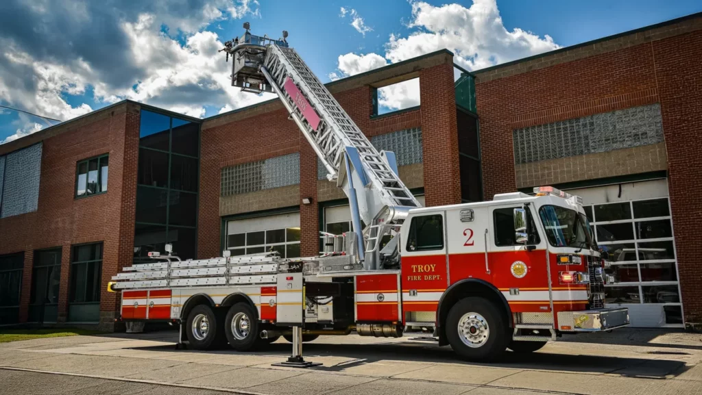 SP 95 100 Aerial Platform Fire Truck