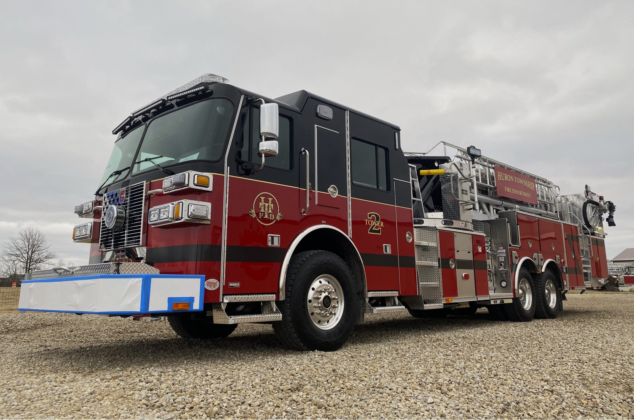 Huron Charter Township Fire Department, MI - Driver Side