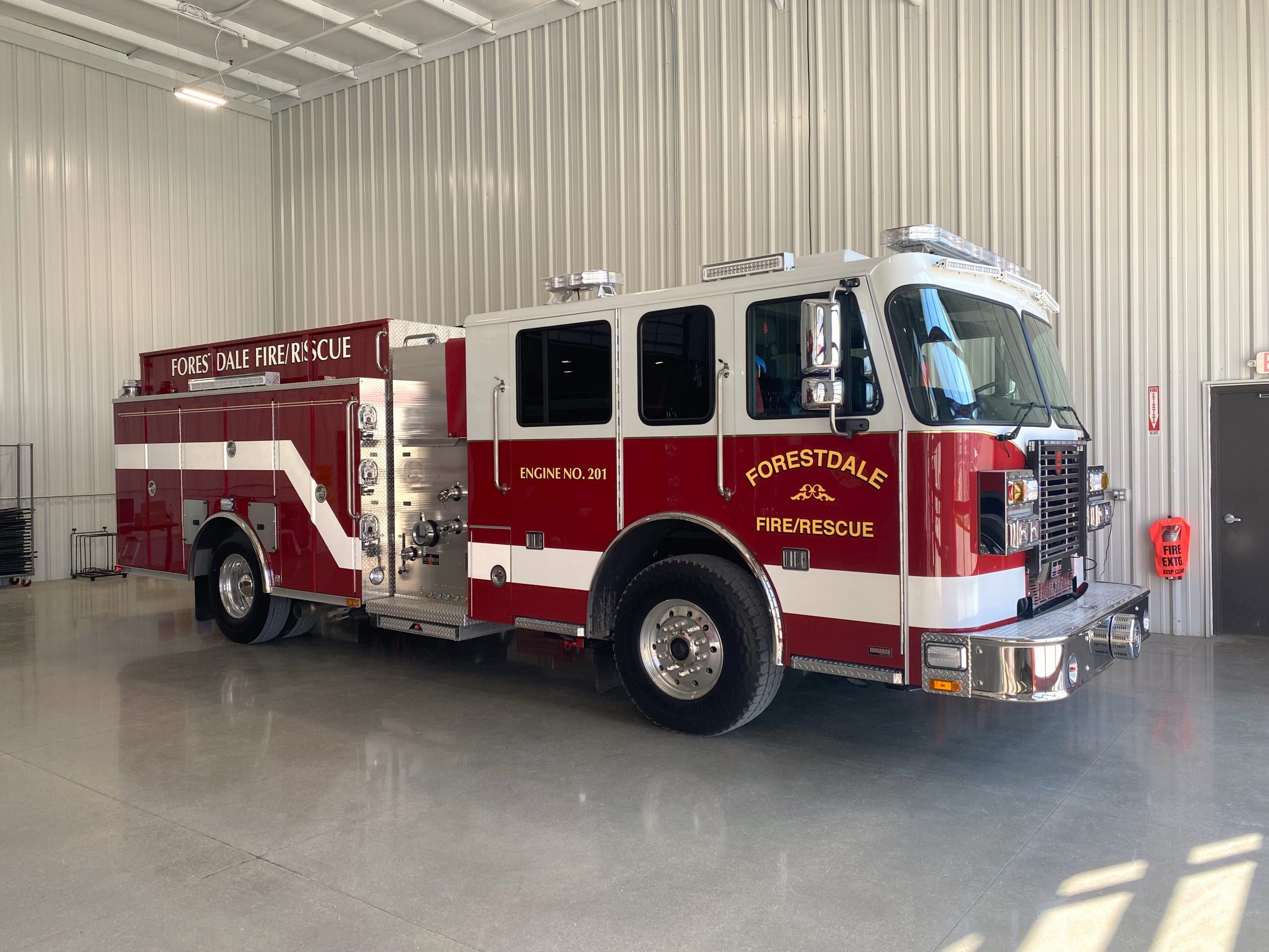 Officer Side - Forestdale Fire District, AL