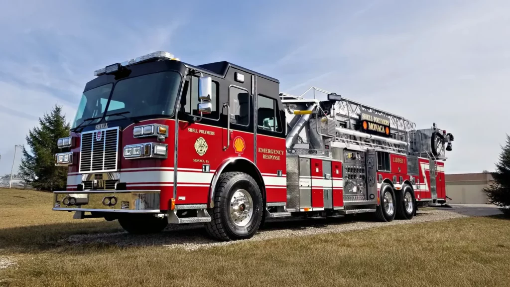 Industrial 112′ Aerial Platform Fire Truck