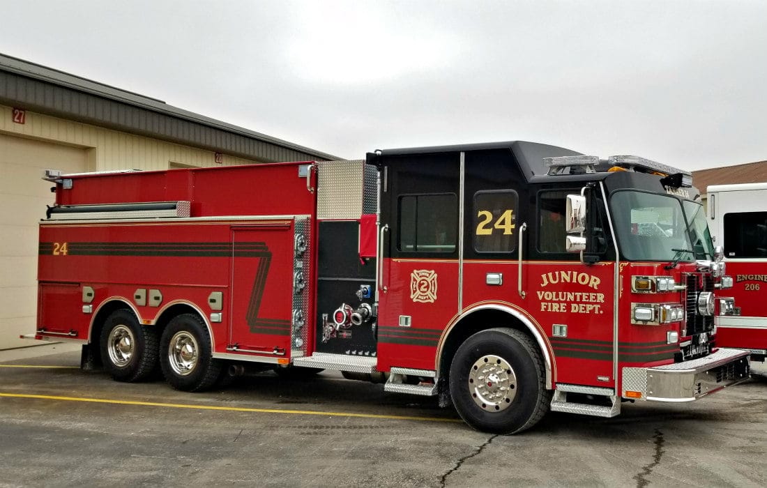 Custom Pumper/Tanker - Junior Volunteer Fire Department, WV