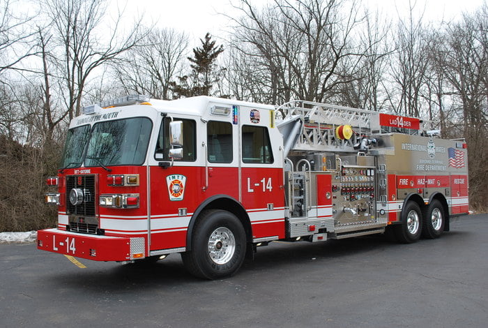 Industrial 75′ Aerial Ladder | Sutphen Corporation Fire Apparatus Builder